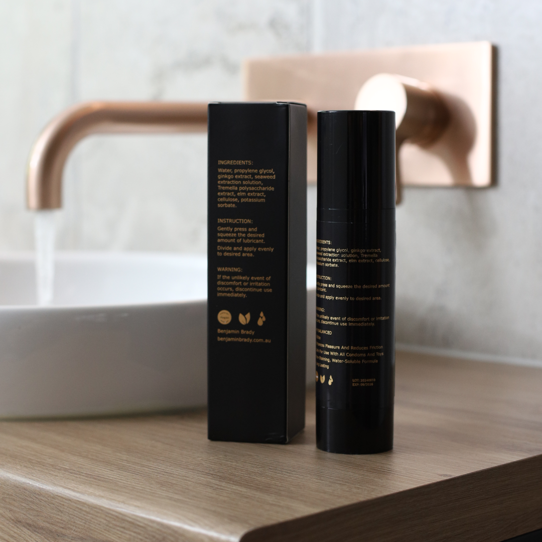 Natural Water Based Personal Lubricant